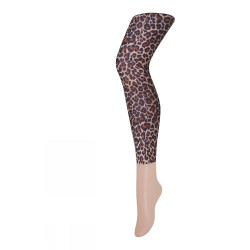 MP denmark leopard collants sans pieds violet